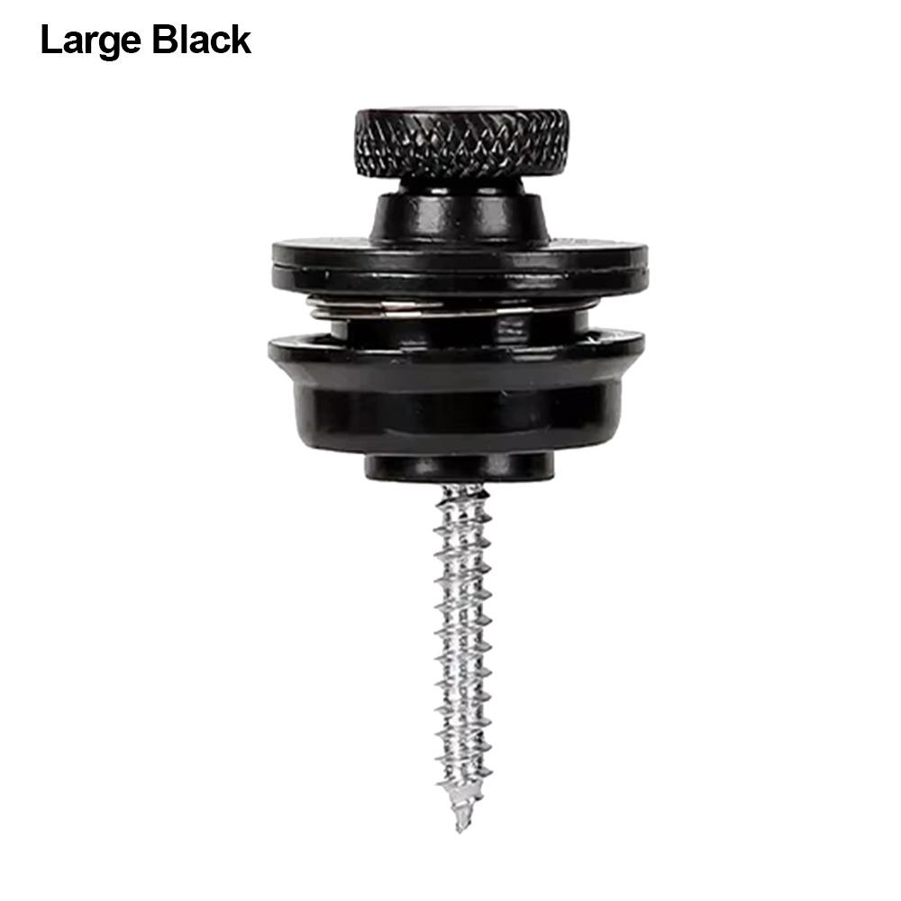 1Pcs Premium Alloy Metal Locking Button Pins Locking End Stud  for Acoustic Bass Guitar