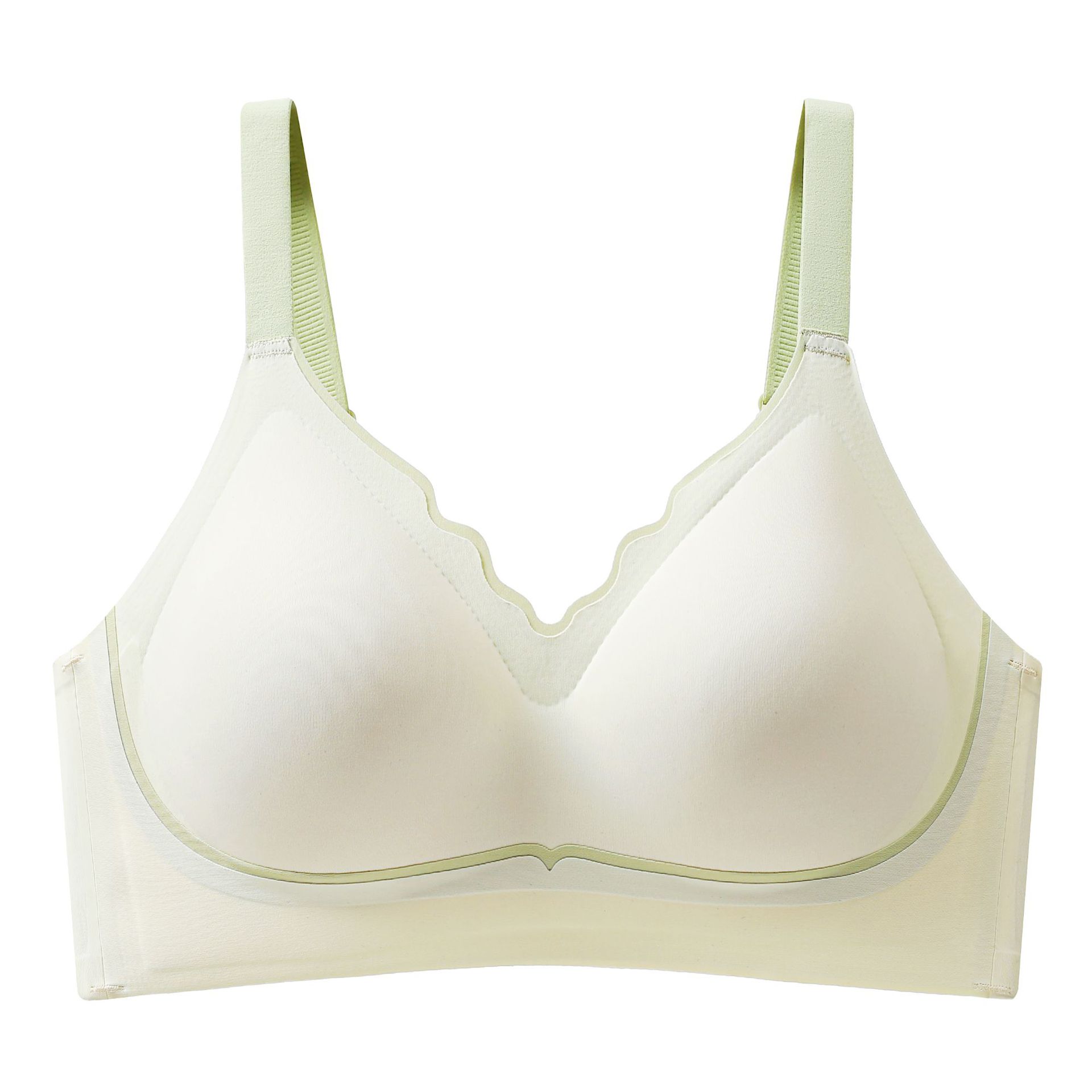 

Underwear Traceless Girl Small Breasts Gathered Traceless No Steel Rim Closed Breasts Anti-sagging Bra Breathable Comfortable Female Beauty Back XL size [135-75kg]