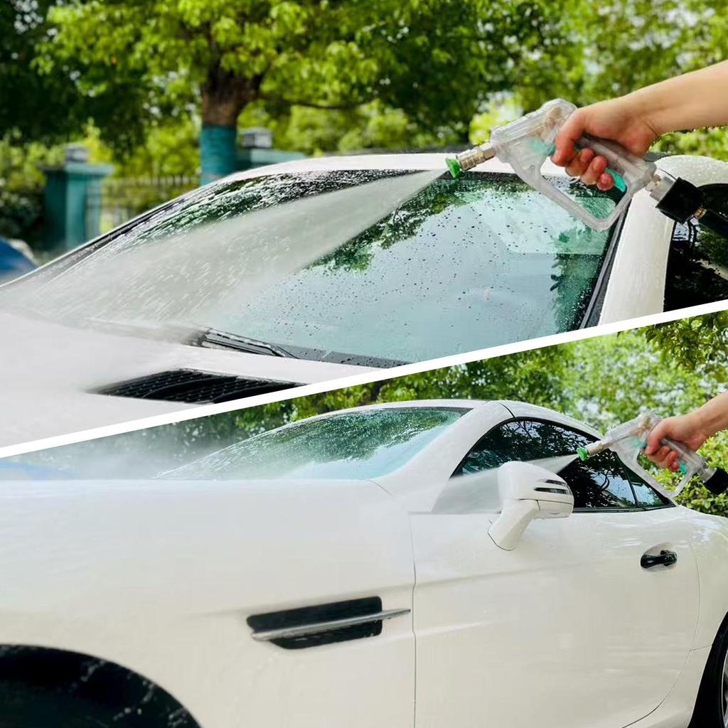 BEAR FORCE Hochdruckreiniger-Pistolen-Set - Elektrische Hochdruckreiniger-Pistole Max. 150 bar (2200 PSI) mit 1/4" Schnellanschluss & 5 Sprühdüsenspitzen Set