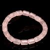 Hongchu Crystal Natural Grapefruit Agate Barrel Bead Bracelet Ice-Grapefruit Ma Pink Barrel Bead Bracelet