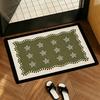 Bathroom Diatom Mud Mat Non Slip Absorbent Customizable Shower Floor Rug Home Use