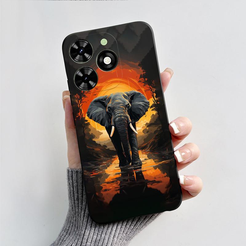 For Tecno Spark Go 2024 Case BG6 Black Myth Wukong Cover Shockproof Soft TPU Phone Case For Tecno Pop 8 Pop8 SparkGo 2024 Shell