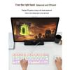 Linkshändige Mechanische Tastatur: CAD-Design für Büro & Gaming, Hot-Swap-fähige leise Schalter, Bluetooth & USB-Laden