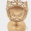 Vintage Crown Candle Holder Electroplated Iron Royal Decor for Wedding/Home Antique Gothic Centerpiece