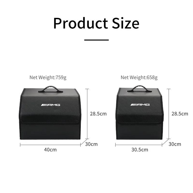 NSY2   Car Trunk Storage Bag Travel Organizer Foldable For Mercedes Benz AMG A C E Class W201 W210 W108 W204 W205 W203 W211 W124 W177