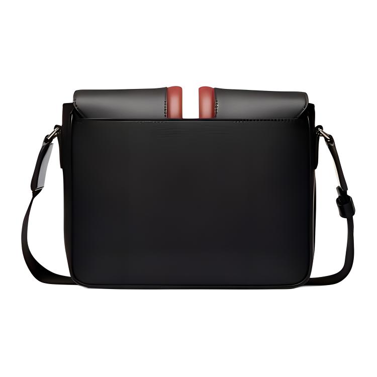 Bally Logo Print Adjustable Shoulder Strap Leather Messenger Bag Men Bags Multicolor 6310493