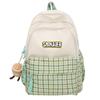 Children's Schoolbag Women's Plaid Backpack Student Backpack