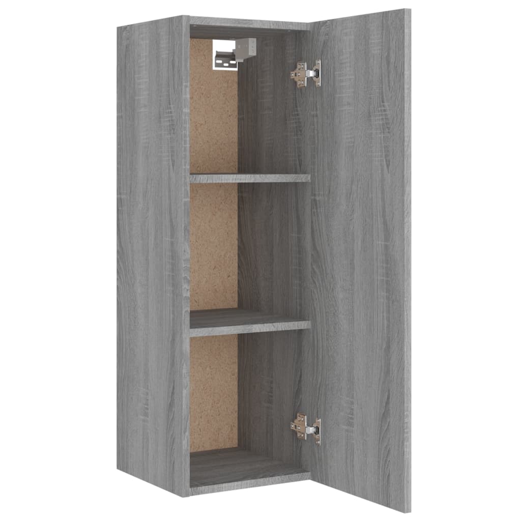 4 piece TV cabinet set grey Sonoma particleboard