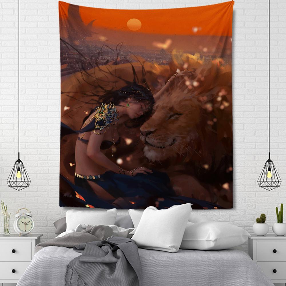 Anime Tapestry Room Decoration Home Decoration Sexy Anime Character Hanging Cloth Wall Decoration Living Room Decoration