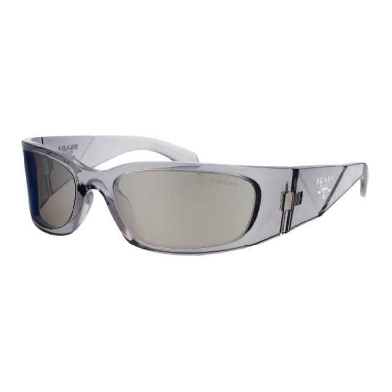 Prada Brand Logo Acetate Crystal Irregular