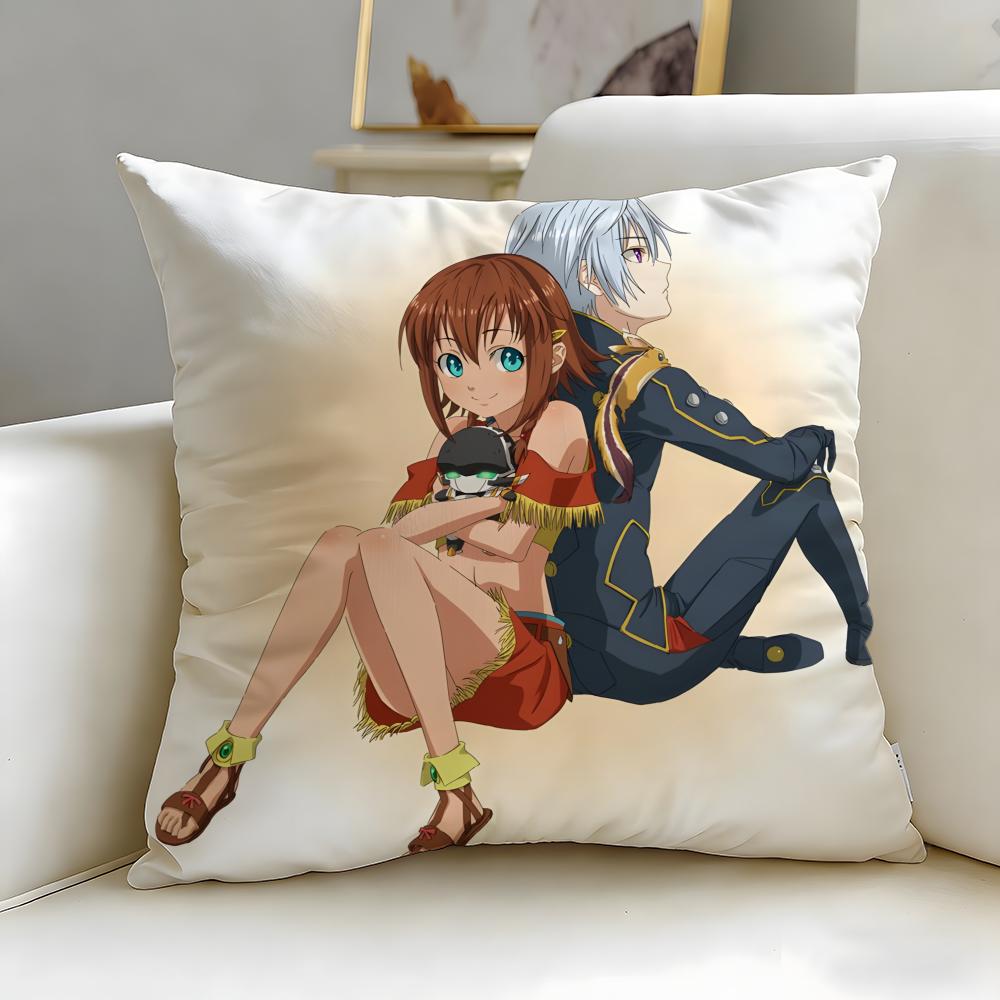 Anime Gargantia on the Verdurous Planet Cushion Cover Soft EasyWash Pillow Case Versatile for Couch Bed Travel and Office