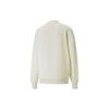 PUMA Sweatshirts Women's Ivory White Crew Neck Moderate Regular 534398-73