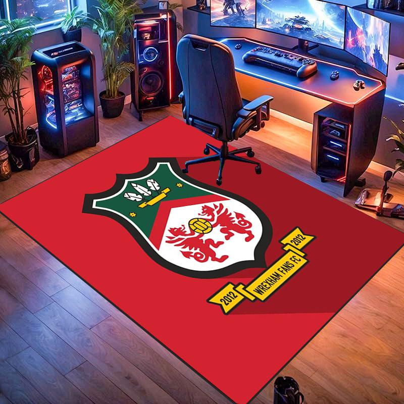 Whexham AFC Match Day Highlights carpet floor mats Living room and bedroom mats Art Dormitory decoration Office chair cushion