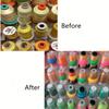 10/20pcs Random Color Silicone Thread Spool Ring Spool Clamps Holder Bobbin Savers Thread Spool Huggers DIY Handicraft Sewing Tools