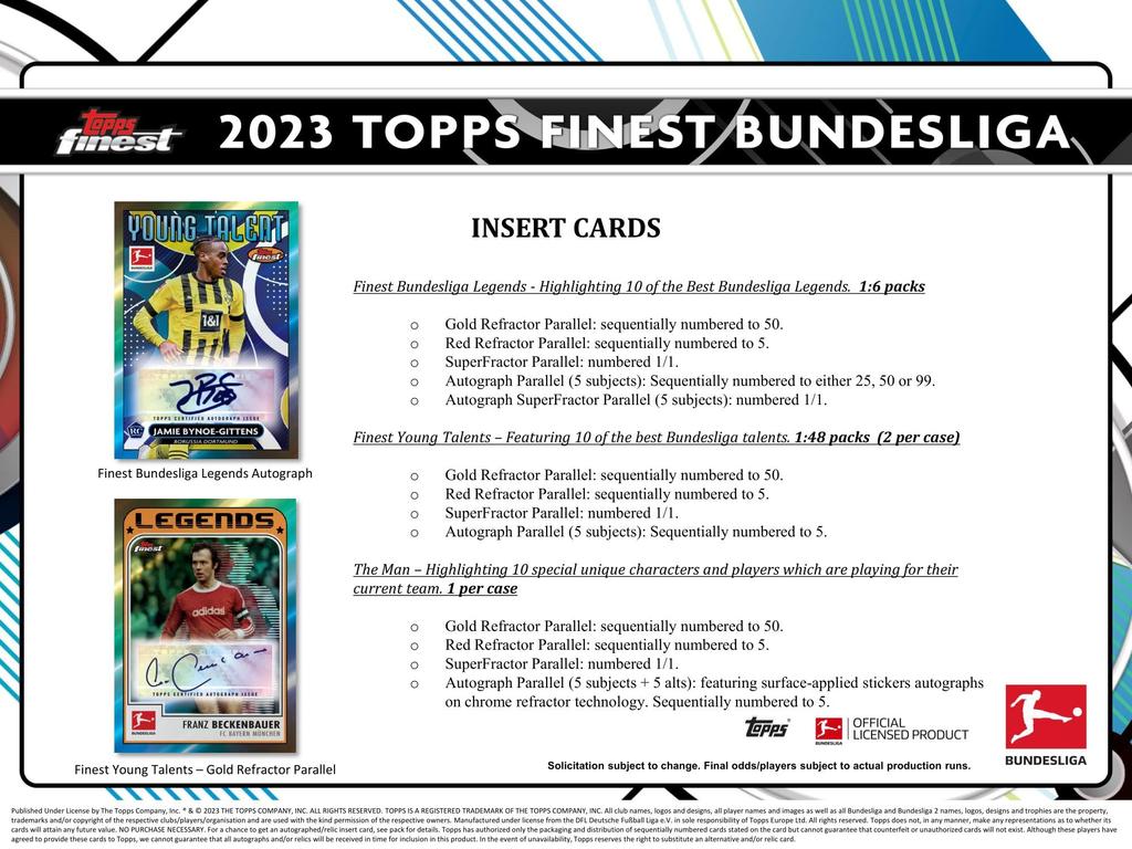 Topps Bundesliga Finest Bundesliga Hobby 2022-2023 Finest_Hobby