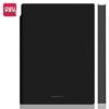 Deli A5 Leather Cover Notebook with Pen Holder
