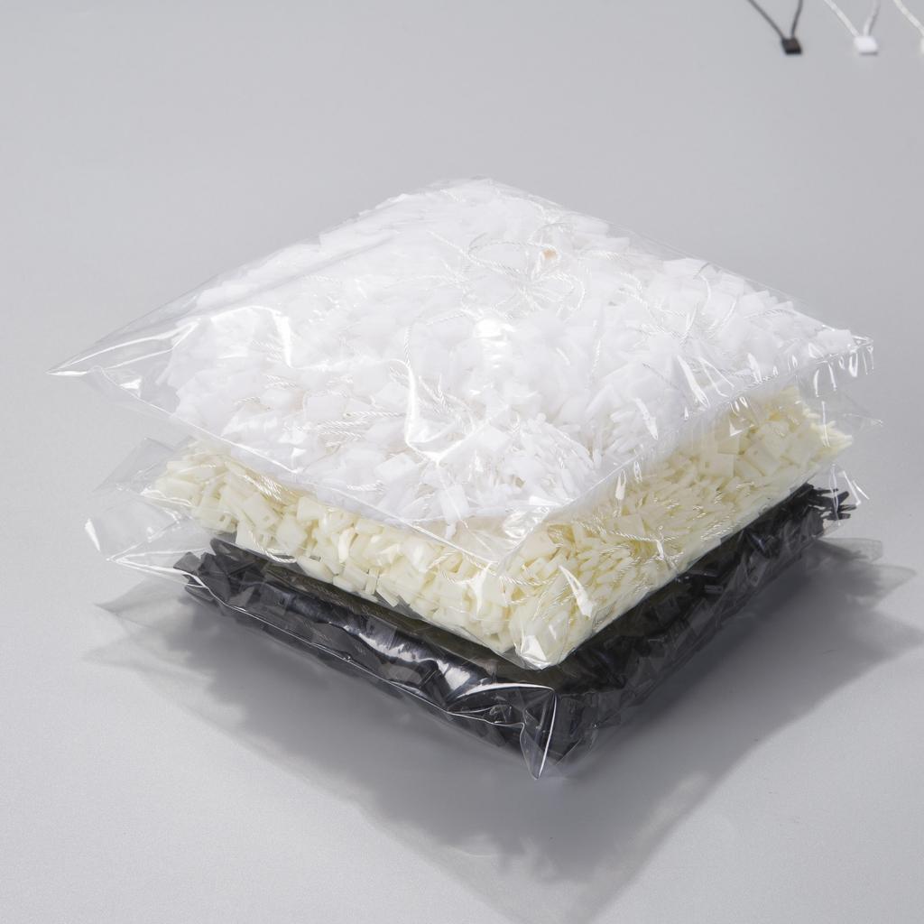Factory-made Plastic Hang Tag String Sealing Fastener for Clothing and Shoes