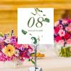 Stable Base Table Number Holder U Shape Name Card Holder Place Card Holder  Table Accessories