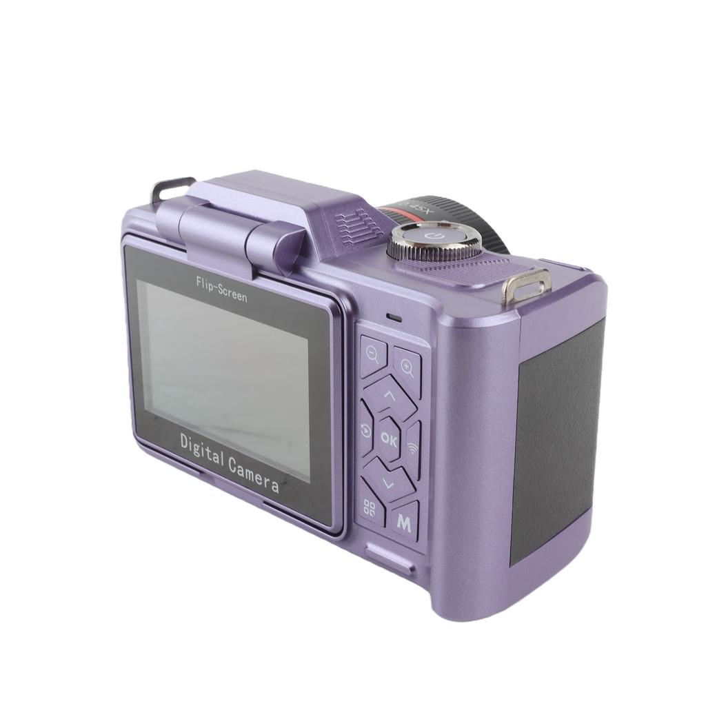 Digital Camera 4K 64MP 3 Inch Flip Screen 18X Zooming Autofocus WiFi Digital Selfie Camera for Photography