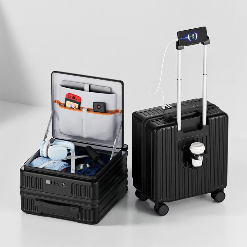 Li Shen 20-inch Front-Opening Carry-on Luggage