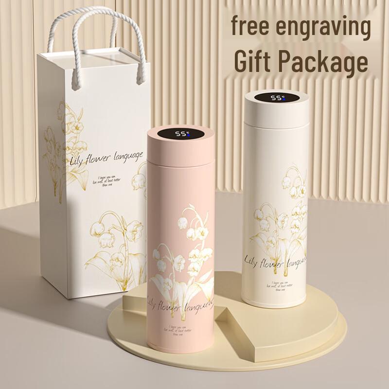 Smart Temperature Display Insulated Bottle