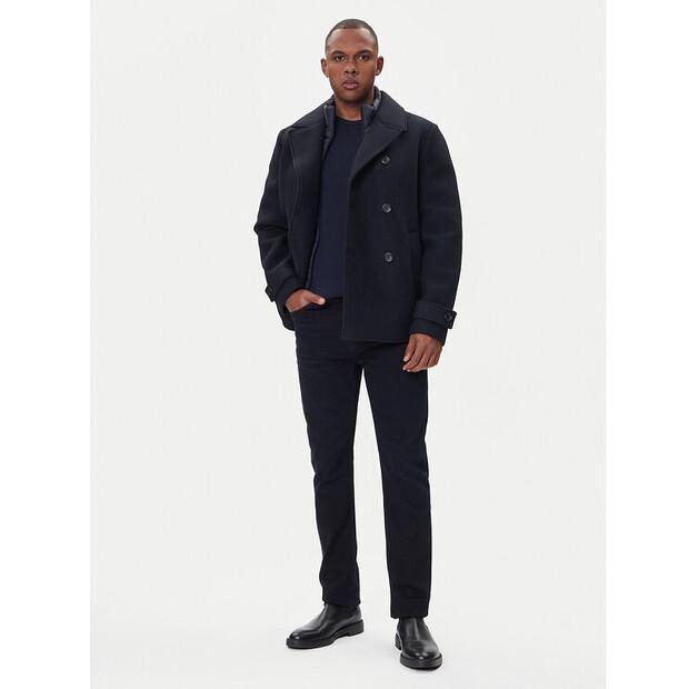 Зимняя куртка Geox Claudio M5615B T3289 F1624, темно-синяя, стандартный крой