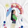 Mulan Unisex Adult Birthday Princess And Her Lucky Cricket T-Shirt
