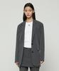 Current Gabardine Twill Wool Jacket [Grey]