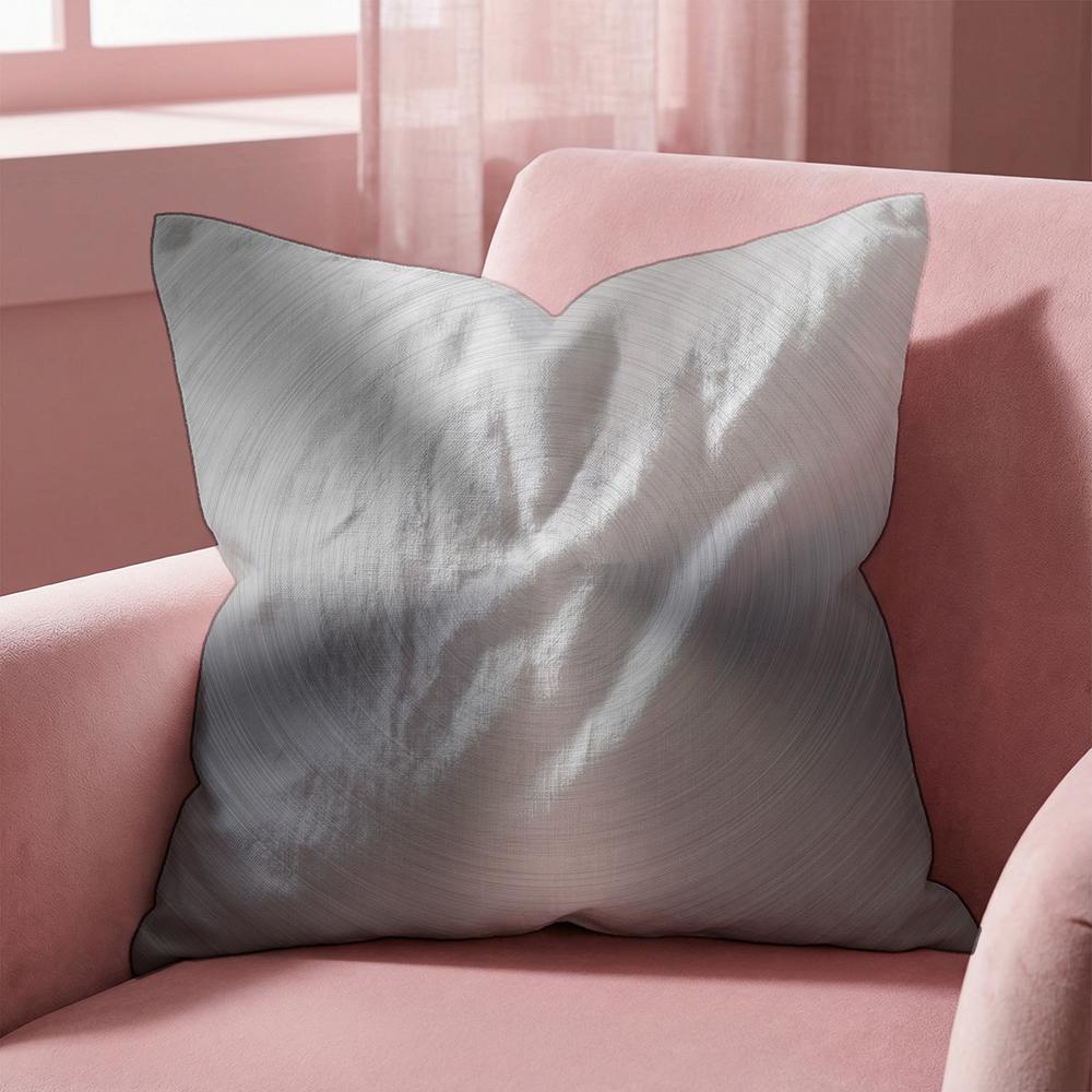 Brushed Texture Cushion Cover MultiScene Pillow Cover for Home  Car  Reversible Soft  Durable for Daily Use