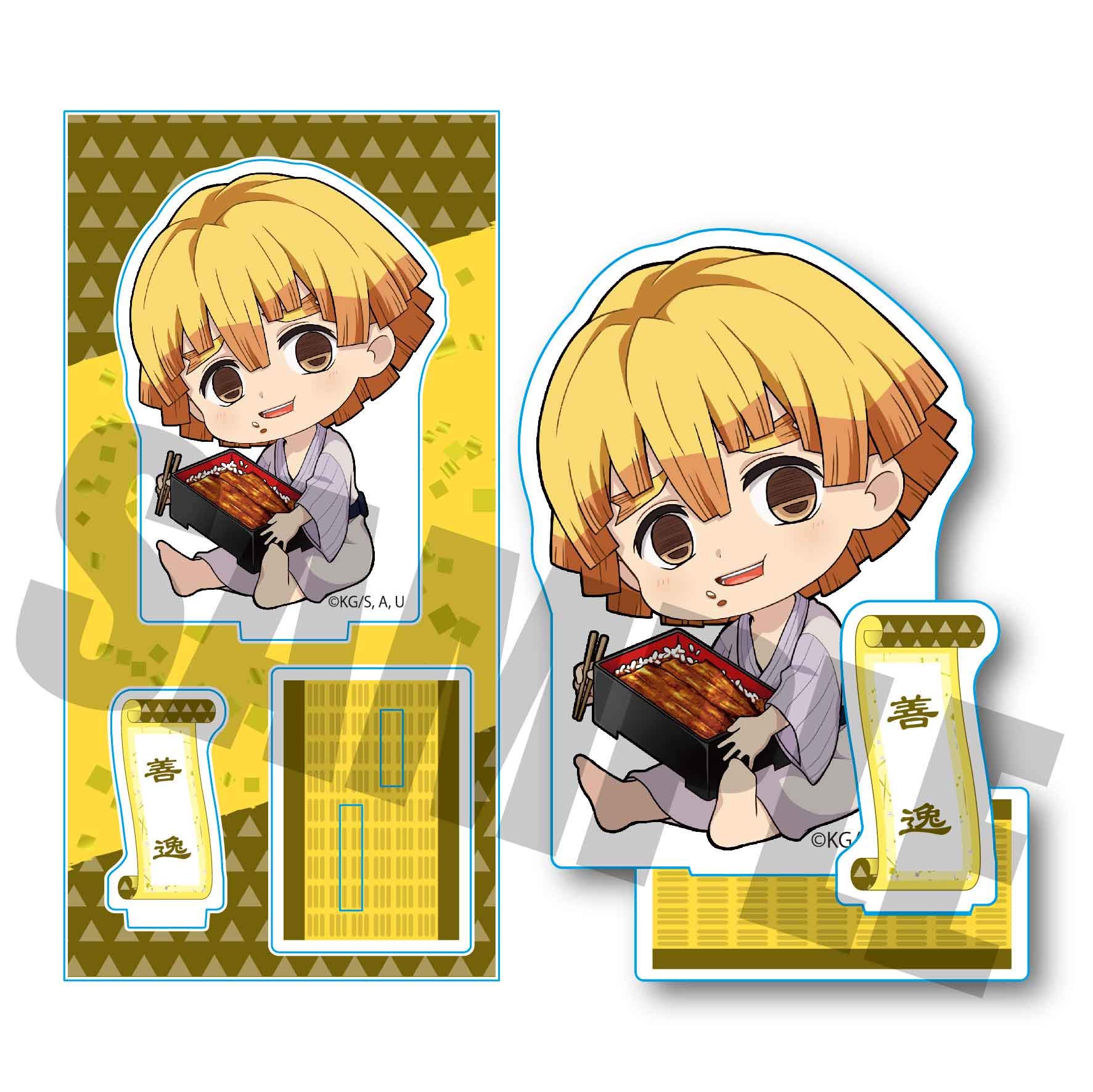 

Demon Kimetsu no Yaiba Zenitsu Agatsuma Gyugyutto Acrylic Figure 3rd Series Slayer (Unajyu)