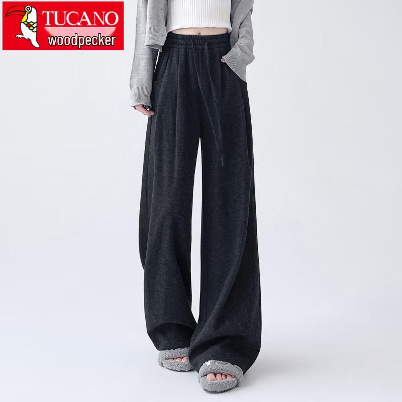 TUCANO Women's High-Waist Wide-Leg Casual Pants