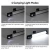 LED Work Lights Motion Sensor Floodlight Rechargeable Lamp with Hook Cordless Mechanic Light for Car Repairing Inspection Garage