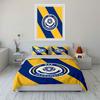 Kazakhstan KFF Flag Bedding Set Bedding Duvet Cover Set Duvet Cover Pillowcases  (1 * Duvet Cover 2 * Pillowcases, Without Duvet Insert)