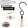 Garden For Wind Chimes Bird Feeder Plants Pot Solar Light Hanger Clip Swivel Hook Hanging Hook