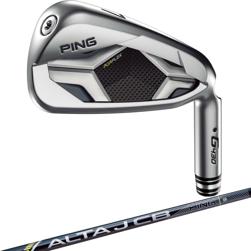 PING G430 Irons ALTA J CB BLACK I Right Hand R Standard Specification Clubs Released November 11th (6-9P 45° 6-piece set)