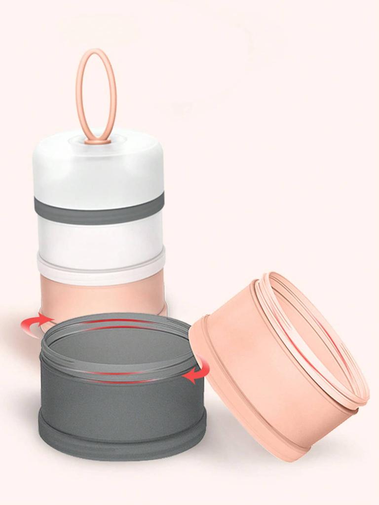 1pc-Mobile formula milk dispenser, formula milk container, portable formula milk dispenser container