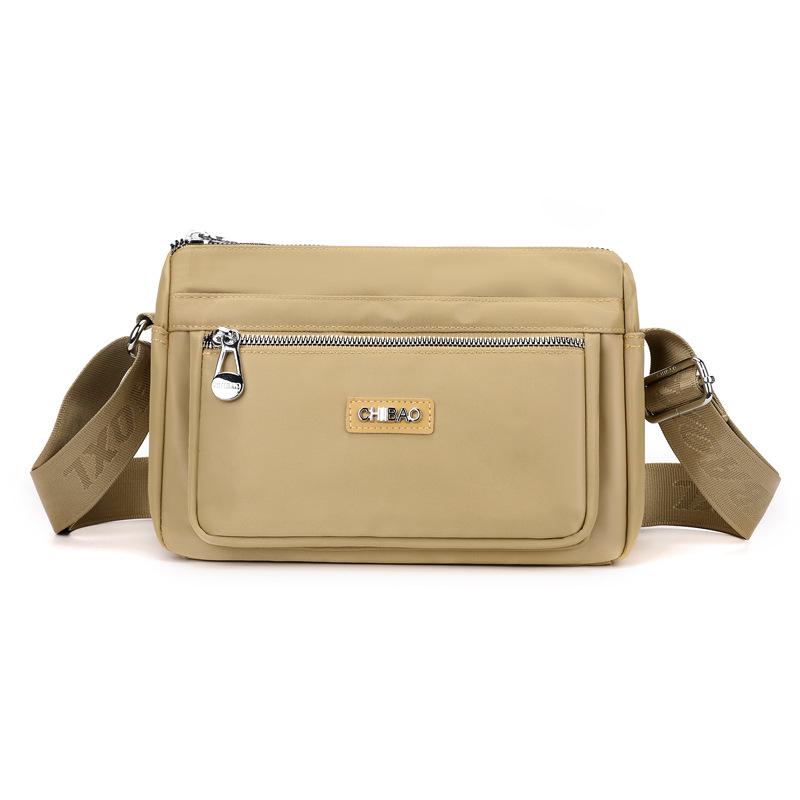 Summer 2026 Lightweight Nylon Crossbody Bag - Large Capacity & Fashionable for Casual Commuting