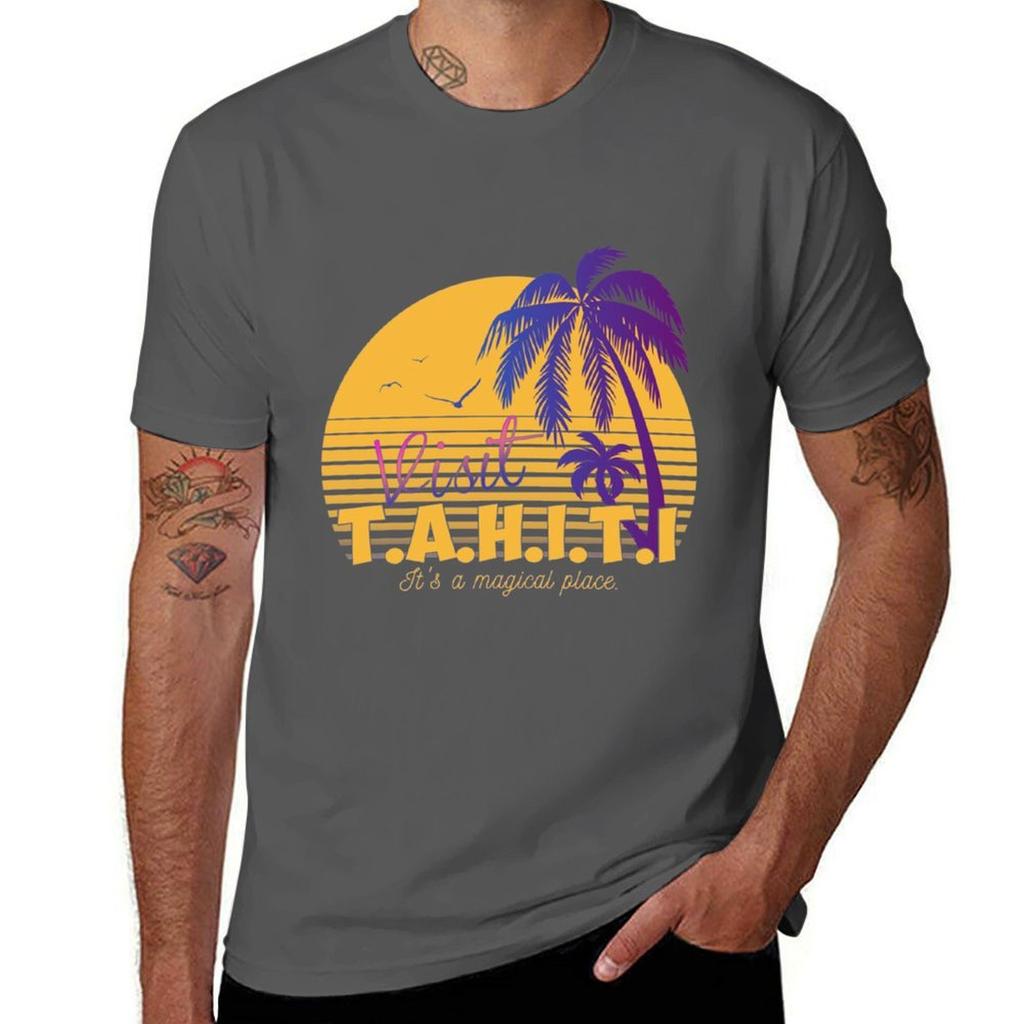 Magical Tahiti Aos Sheild Tshirt Essential Solid Color Tshirt