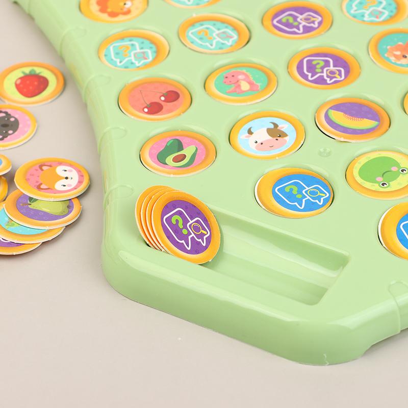 1 Set Bambini Adulti Gioco da Tavolo Sociale Scacchi a Capovolgimento Animale Gioco Divertente di Memoria Giochi da Tavolo Giocattoli Interattivi Genitore-Figlio per Feste in Famiglia