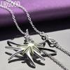 URGOOD 925 Sterling Silver Starfish Pendant Necklace Wedding Fashion Jewelry