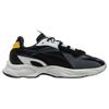 PUMA Rs-Connect Gtx Split Leather Fabric Lightweight Comfort Low Lifestyle Sneakers Unisex Sandalwood Black 381912-01