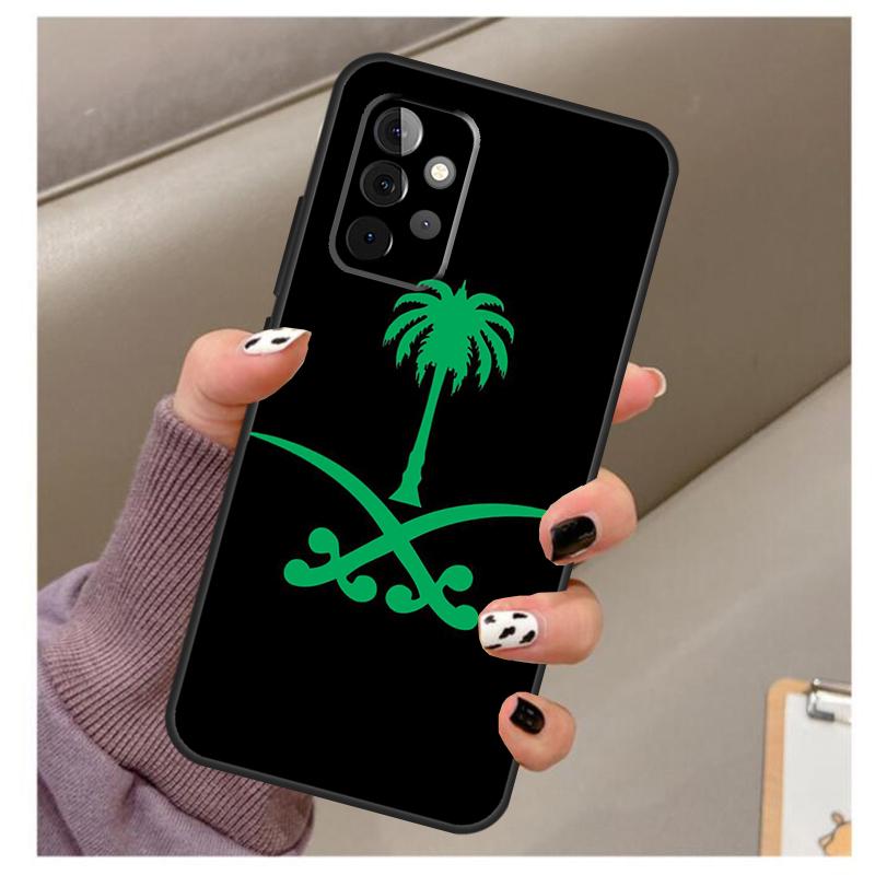 Flagge Saudi-Arabien Hülle Für Samsung Galaxy A34 A54 A14 A06 A16 A26 A36 A56 A12 A32 A52 A13 A33 A53 A15 A35 A55
