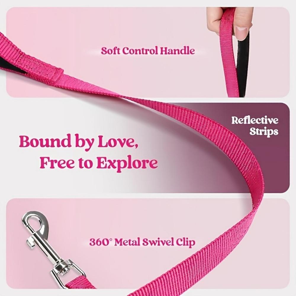 1PC Walk-in Dog Chest Strap and Leash Set, All-weather Breathable Mesh, Reflective, Soft and Lightweight Pet Vest