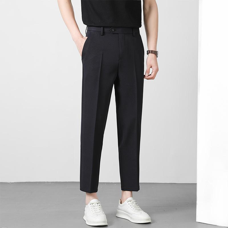 Spring and Summer New Versatile Casual Pants Trendy Design Sense Small Pants Men's Casual Pants Men's Trendy