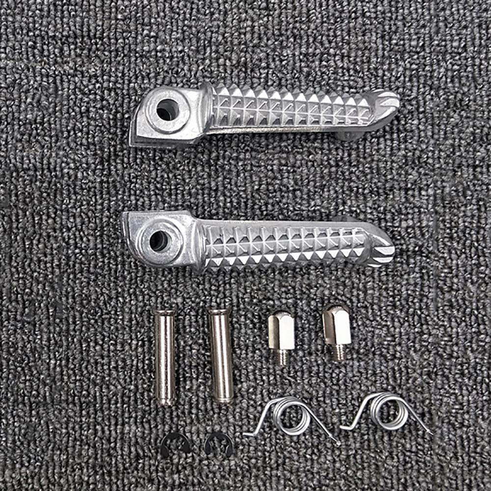 

New Pair Front Footrest Footpeg Pegs For Yamaha YZF R1 98-14/ R6 99-12 / R6S 03-08