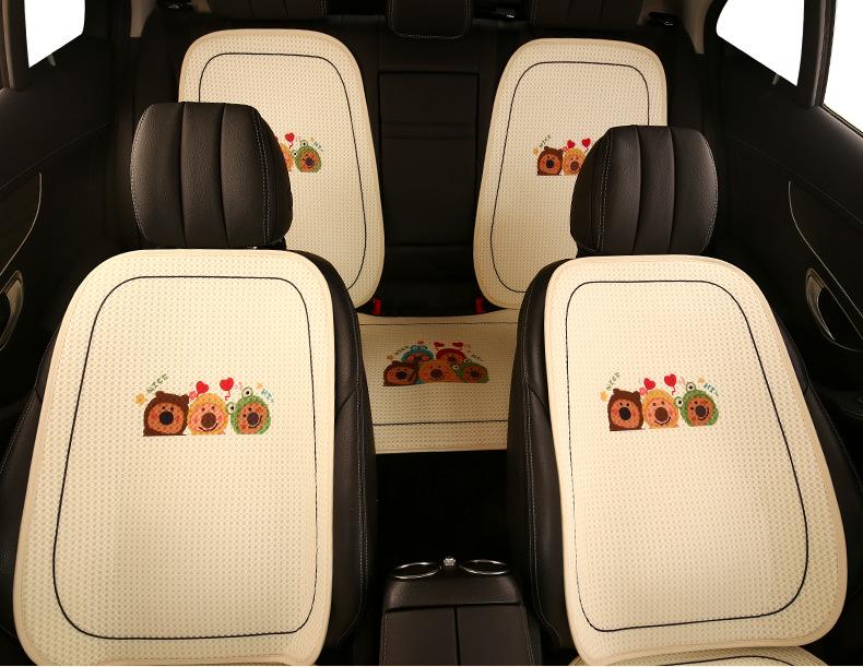 Universal Cartoon Car Seat Cushion for Four Seasons, Fits Sihao Fairy A5, AiPao E50A, E40X, X4