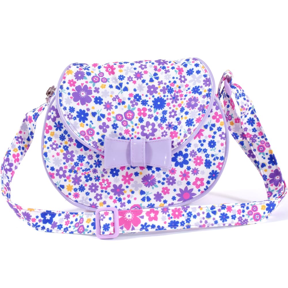 COLORFUL CANDY STYLE Pochette PET Flower pattern airy shower (lavender)