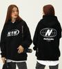 N Galaxy Logo Hoodie Black