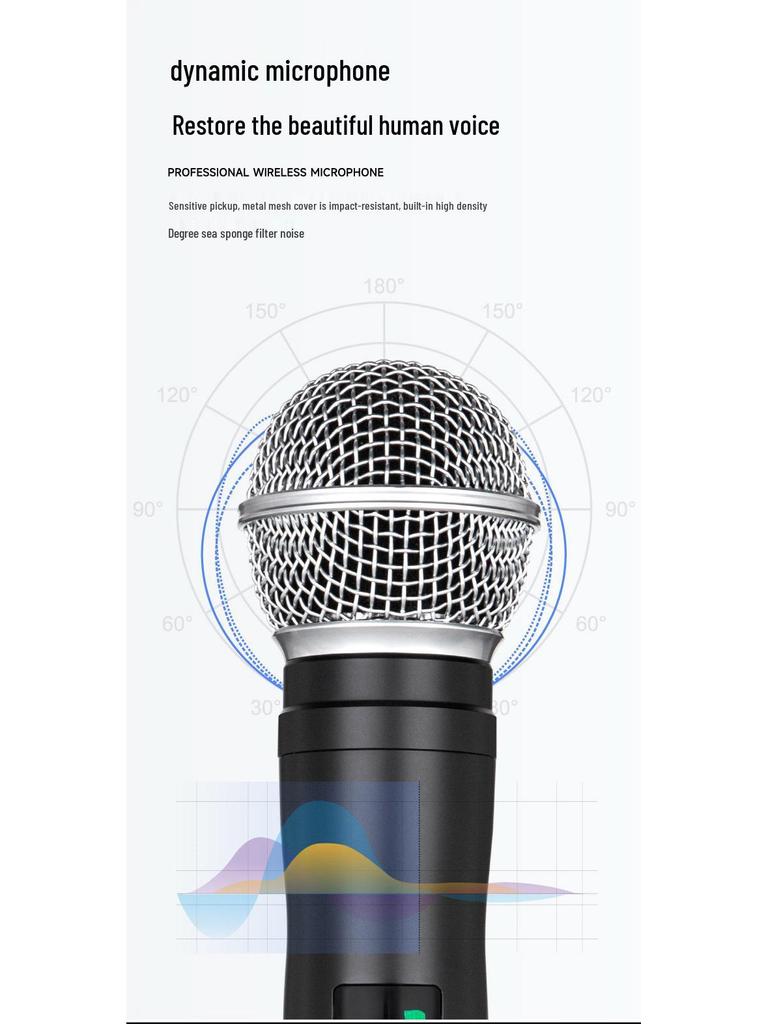 HuiDu BS-G20 Wireless Conference Microphone System: 1-to-2/4 Setup for Professional Stage and Training Environments