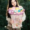 Soft Plush Stuffed Flower Bouquet Colorful Cartoon Tulip Toy Plush Flower Toys  Room Decor